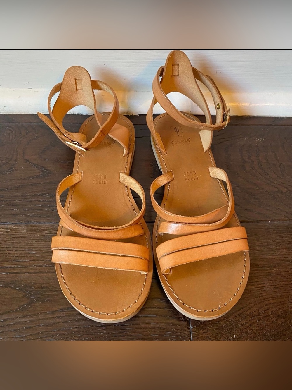 Vero Cuoio Westlake Italian Leather Sandals